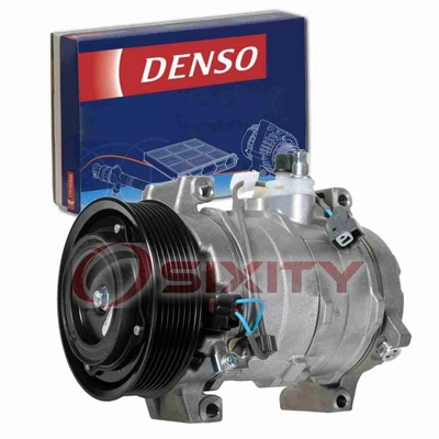 New Compressor And Clutch by DENSO - 471-1004 pa8