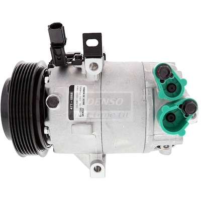 New Compressor And Clutch by DENSO - 471-6068 pa1