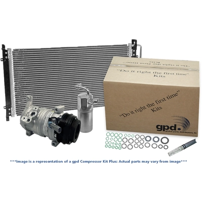 Compresseur neuf avec ensemble by GLOBAL PARTS DISTRIBUTORS - 9611778A pa1