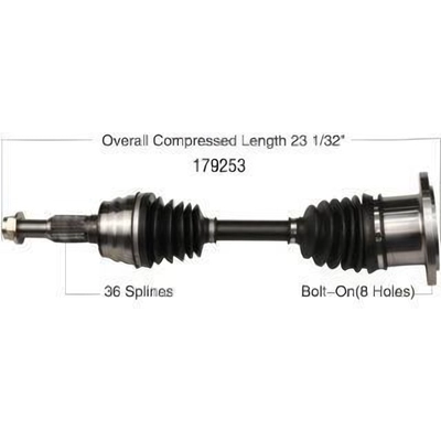 WORLDPARTS - 179253 - New CV Shaft pa1