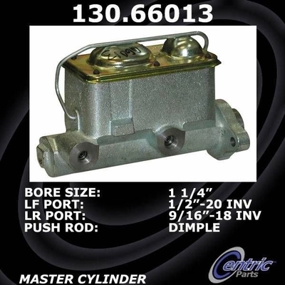 New Master Cylinder by CENTRIC PARTS - 130.66013 pa4