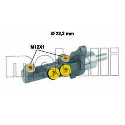 New Master Cylinder by METELLI SPA - 05-0720 pa1