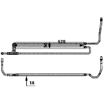 Oil Cooler by MAHLE ORIGINAL - CLC54-000P pa1