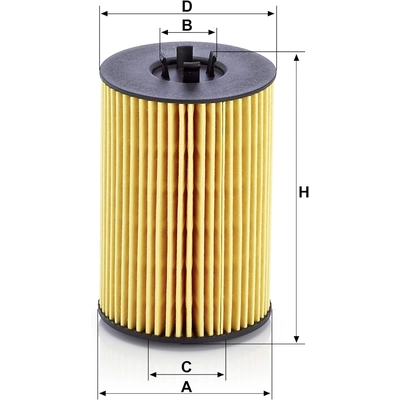 MANN-FILTER - HU7020Z - Oil Filter pa2