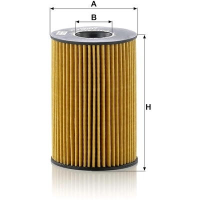 MANN-FILTER - HU8007Z - Filtre à l'huile pa2