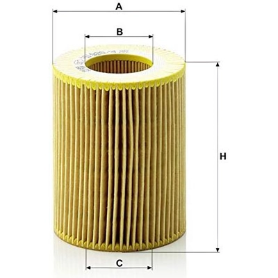 MANN-FILTER - HU925/4X - Oil Filter pa4