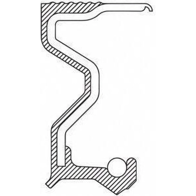 Joint d'arbre de sortie by NATIONAL OIL SEALS - 4532N pa2