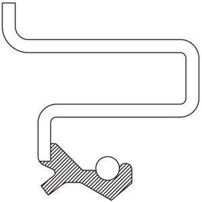 Output Shaft Seal by NATIONAL OIL SEALS - 710096 pa2