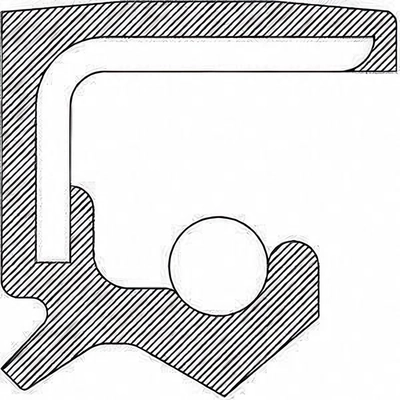 Output Shaft Seal by NATIONAL OIL SEALS - 710630 pa3