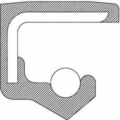 Output Shaft Seal by NATIONAL OIL SEALS - 710634 pa2