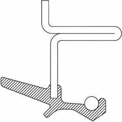 Output Shaft Seal by NATIONAL OIL SEALS - 710709 pa2