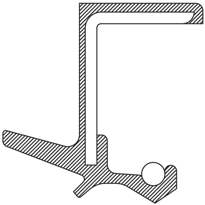 Output Shaft Seal by NATIONAL OIL SEALS - 710724 pa1