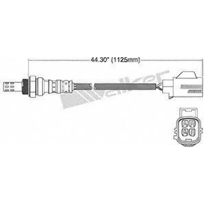 Capteur d'oxygène by WALKER PRODUCTS - 350-34535 pa1