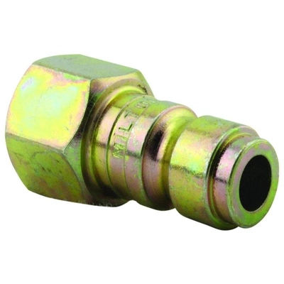 P-Style 1/4" (F) NPT x 3/8" 68 CFM Steel Quick Coupler Plug, 10 Pieces (Pack of 10) by MILTON INDUSTRIES INC - 1810 pa3