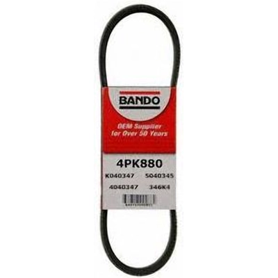 BANDO USA - 4PK880 - Courroie de direction assistée pa1