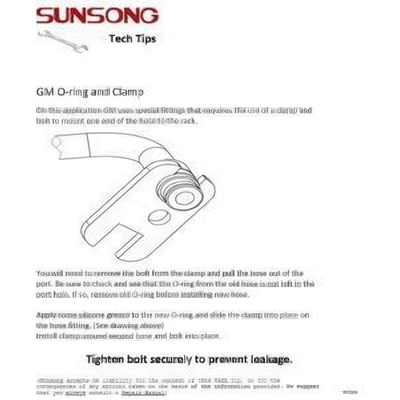 Tuyau de pression de direction assistée par SUNSONG NORTH AMERICA - 3401305 pa4