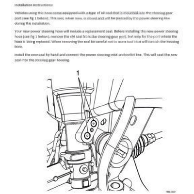 Tuyau de pression de direction assistée par SUNSONG NORTH AMERICA - 3401305 pa5