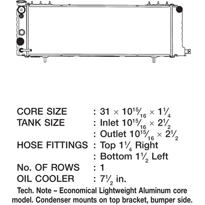 Radiateur by CSF - 3251 pa1