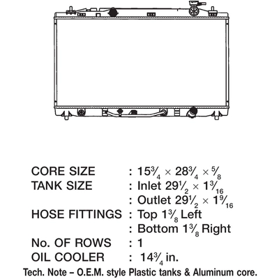 Radiateur by CSF - 3312 pa3