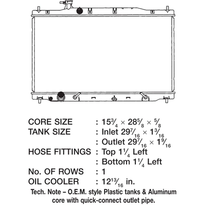 Radiator by CSF - 3338 pa4