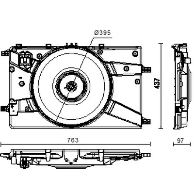 MAHLE ORIGINAL - CFF546-000P - Assemblage de ventilateur de radiateur pa1