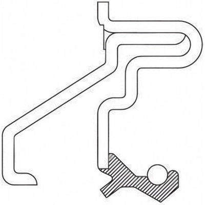 Joint d'essieu arrière by NATIONAL OIL SEALS - 3543 pa2