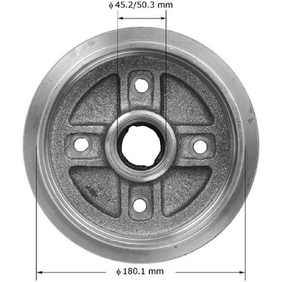 BENDIX GLOBAL - PDR0460 - Brake Drum pa1