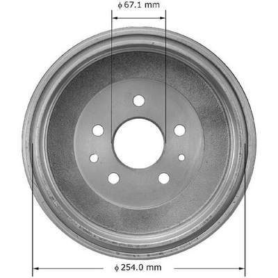 BENDIX GLOBAL - PDR0769 - Brake Drum pa1