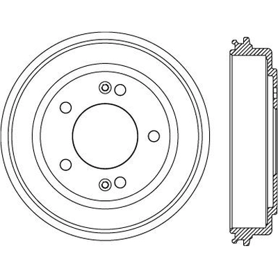 Rear Brake Drum by CENTRIC PARTS - 123.51014 pa2