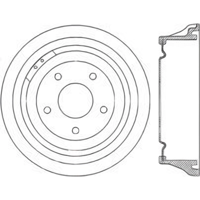 Rear Brake Drum by CENTRIC PARTS - 123.62014 pa2