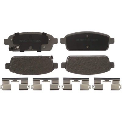 ACDELCO - 14D1468CHF1 - Ceramic Rear Disc Brake Pads pa1