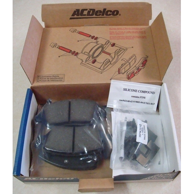 Rear Ceramic Pads by ACDELCO PROFESSIONAL - 17D1093CH pa2