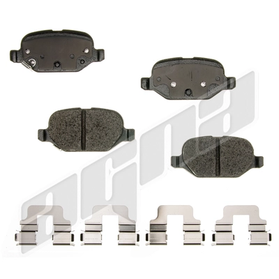 Rear Ceramic Pads by AGNA BRAKES - CXD1569 pa1