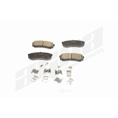 Rear Ceramic Pads by AGNA BRAKES - PLD606C pa1