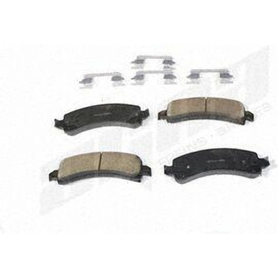 Rear Ceramic Pads by AGNA BRAKES - PLD974AC pa1