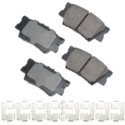 AKEBONO - ACT1212A - Rear Ceramic Pads pa10