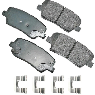 AKEBONO - ACT1284A - Rear Ceramic Pads pa6