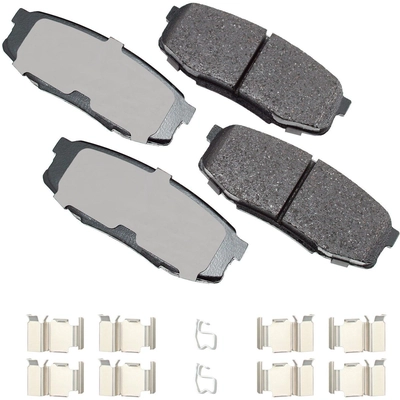 AKEBONO - ACT1304A - Rear Ceramic Pads pa5