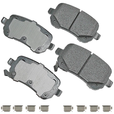 Rear Ceramic Pads by AKEBONO - ACT1326A pa7