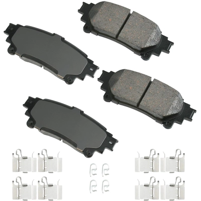 AKEBONO - ACT1391A - Rear Ceramic Pads pa6