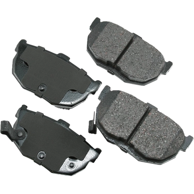 Rear Ceramic Pads by AKEBONO - ACT464 pa4