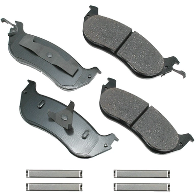 Rear Ceramic Pads by AKEBONO - ACT674 pa7