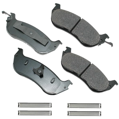 Rear Ceramic Pads by AKEBONO - ACT674A pa7