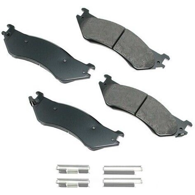 Rear Ceramic Pads by AKEBONO - ACT702 pa15