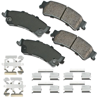 Rear Ceramic Pads by AKEBONO - ACT792 pa5