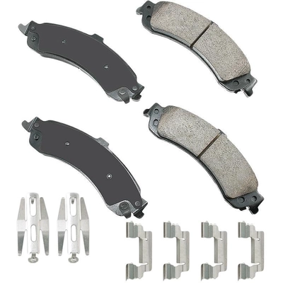 Rear Ceramic Pads by AKEBONO - ACT834A pa5