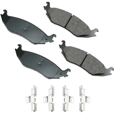 AKEBONO - ACT898 - Rear Ceramic Pads pa5