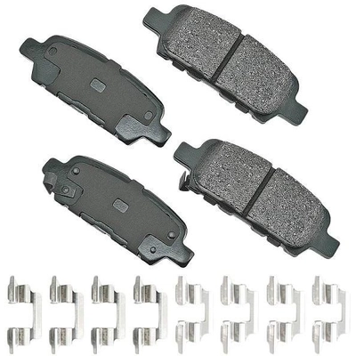 AKEBONO - ACT905A - Rear Ceramic Pads pa6