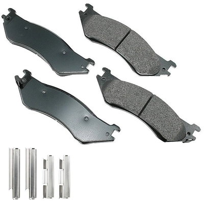 Rear Ceramic Pads by AKEBONO - ASP702A pa10