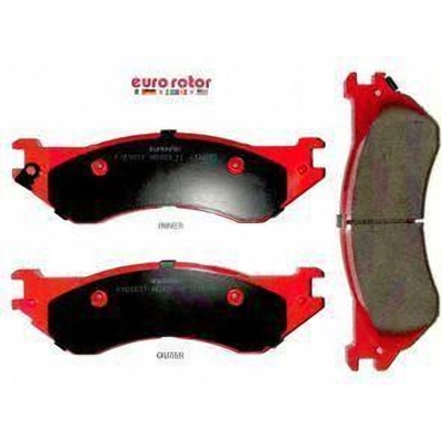 Rear Ceramic Pads by EUROROTOR - ID1077H pa3